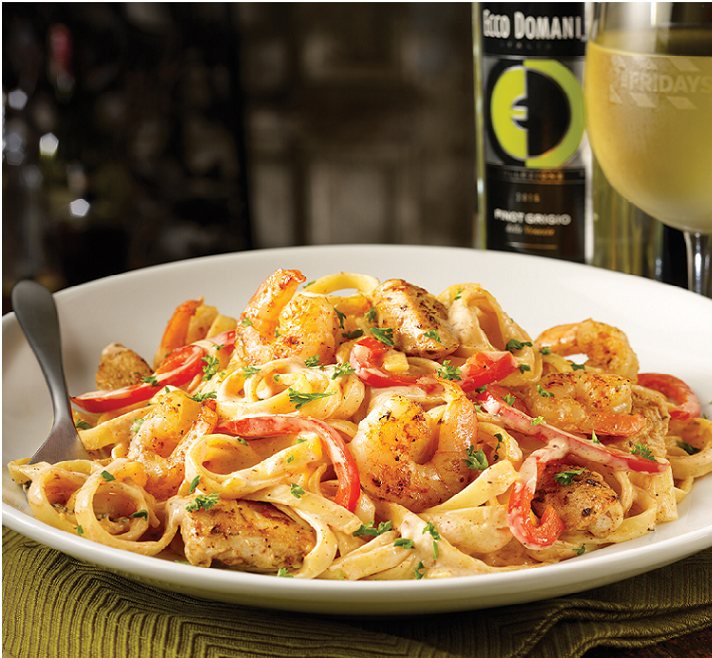 Cajun Shrimp & Chicken Pasta