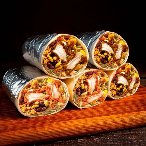 Box Platter Burrito