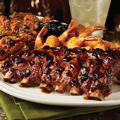 FRIDAYS WHISKEY-GLAZE SAMPLER