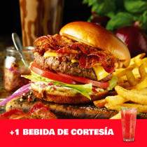 Triple Bacon Stackhouse Burger - Duplicado