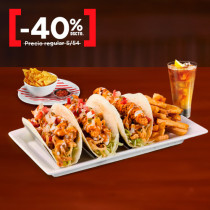 Delivery Lunch Crispy Chicken Tacos