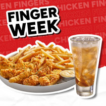 Chicken Finger + Bebida