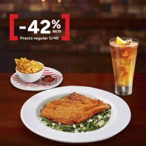 Delivery Lunch MILANESA CON TALLARINES AL PESTO