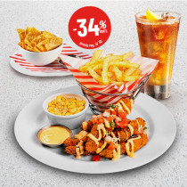 Delivery Lunch Tex Mex Chicken Fingers