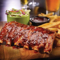 Fridays™ Whiskey Glaze Ribs (Half / Media)