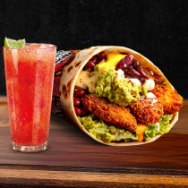 Tex Mex Wrap + Bebida