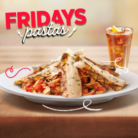 Bruschetta Chicken Pasta + 1 Bebida de cortesía