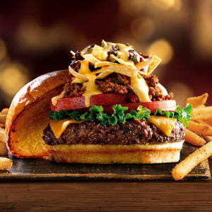 Texas Chili Cheese Burger