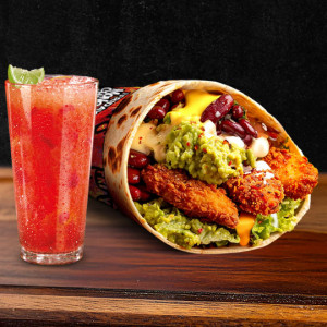 Tex Mex Wrap + Bebida