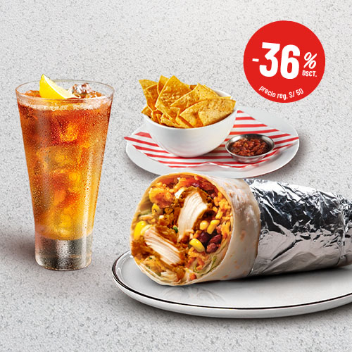 Fridays Menu: BBQ Chicken Burrito